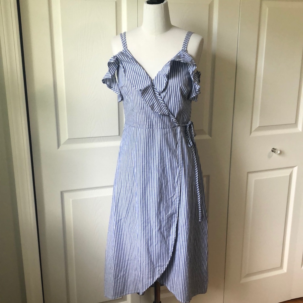 BP. Faux Wrap Dress